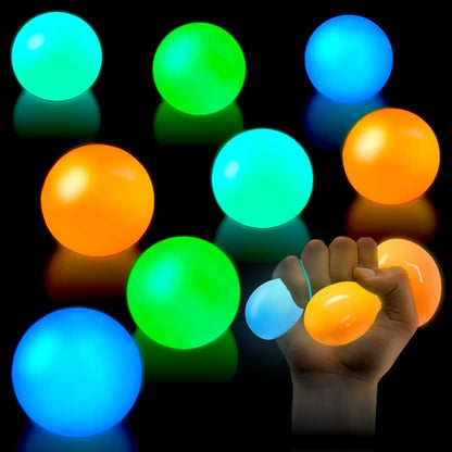 Sticky Ceiling Balls (Glow in UV Light)